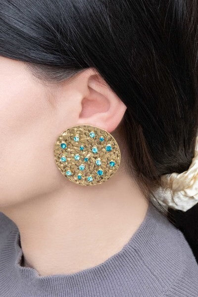 Wishing Well Plate Earrings - House of Binx