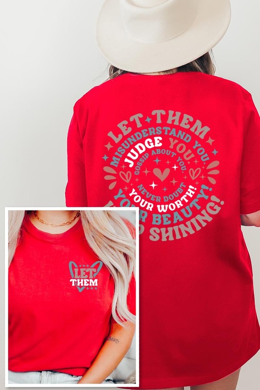 Let Them Graphic T Shirts - House of Binx