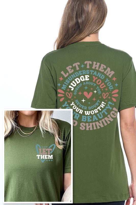 Let Them Graphic T Shirts - House of Binx