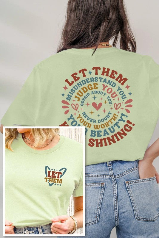 Let Them Graphic T Shirts - House of Binx