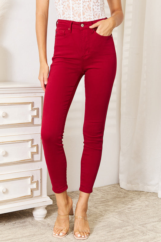 Judy Blue Full Size High Waist Tummy Control Skinny Jeans - House of Binx