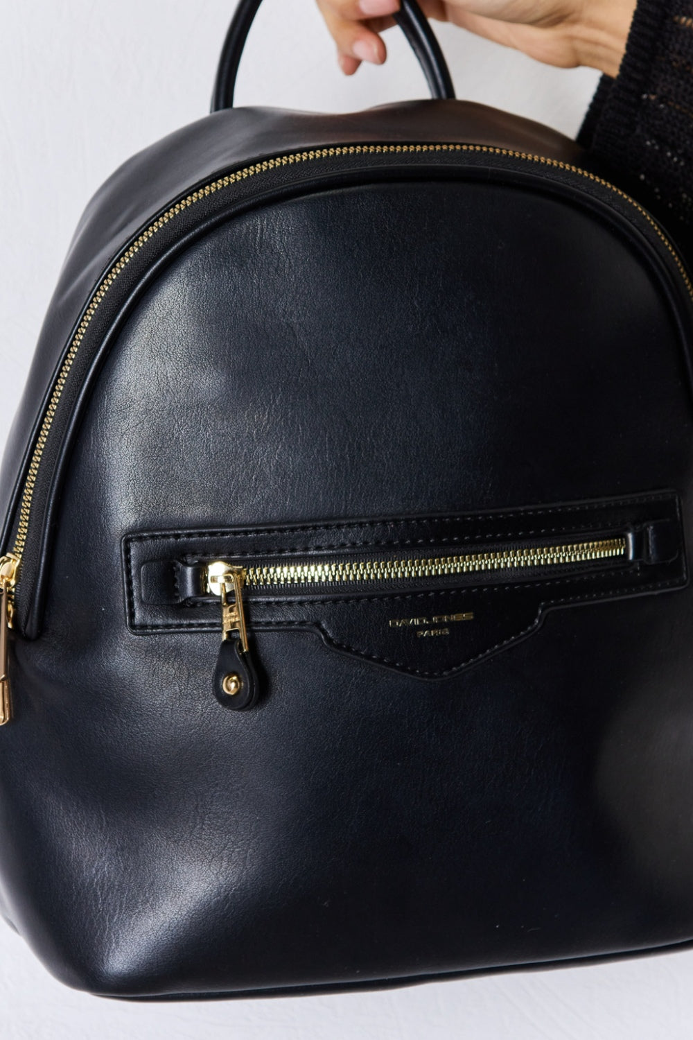 David Jones PU Leather Backpack - House of Binx