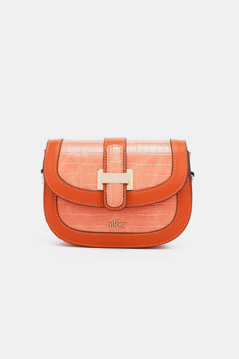 Nicole Lee USA Croc Embossed Crossbody Bag - House of Binx