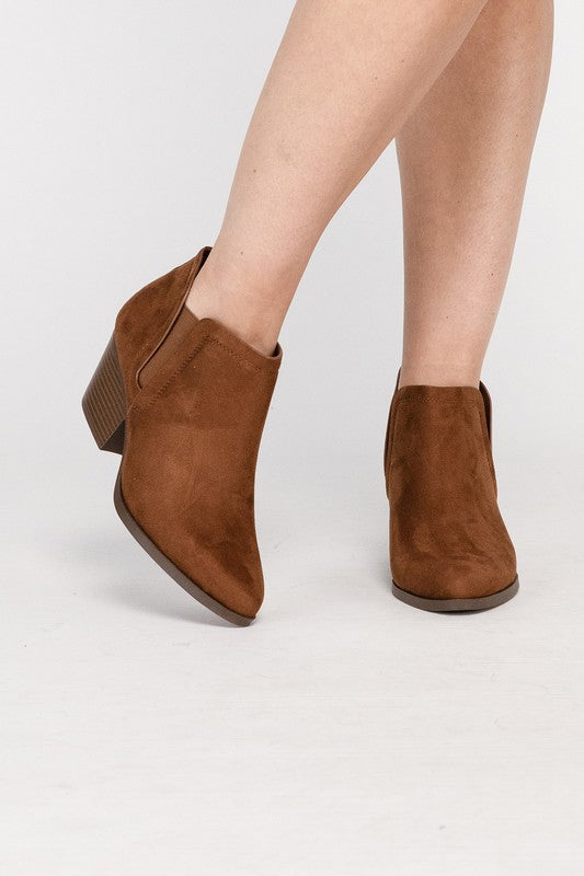 GWEN Suede Ankle Boots - House of Binx