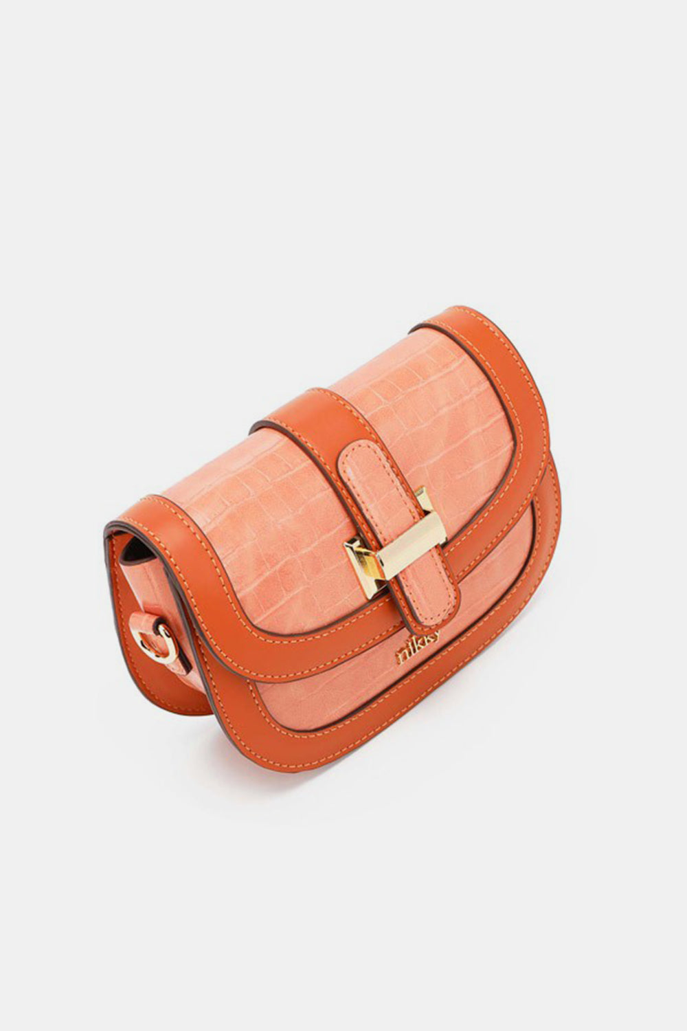 Nicole Lee USA Croc Embossed Crossbody Bag - House of Binx