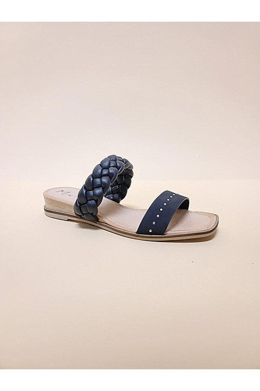 SILAS-SLIDE SANDALS - House of Binx