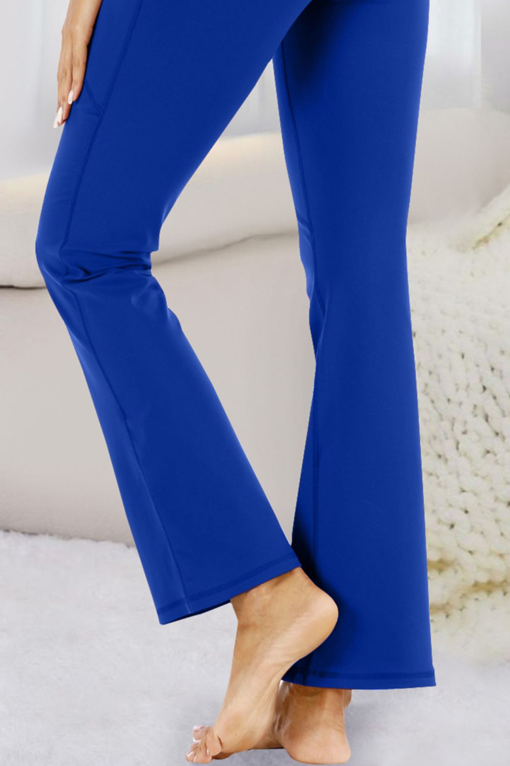 Pocketed High Waist Active Pants - House of Binx
