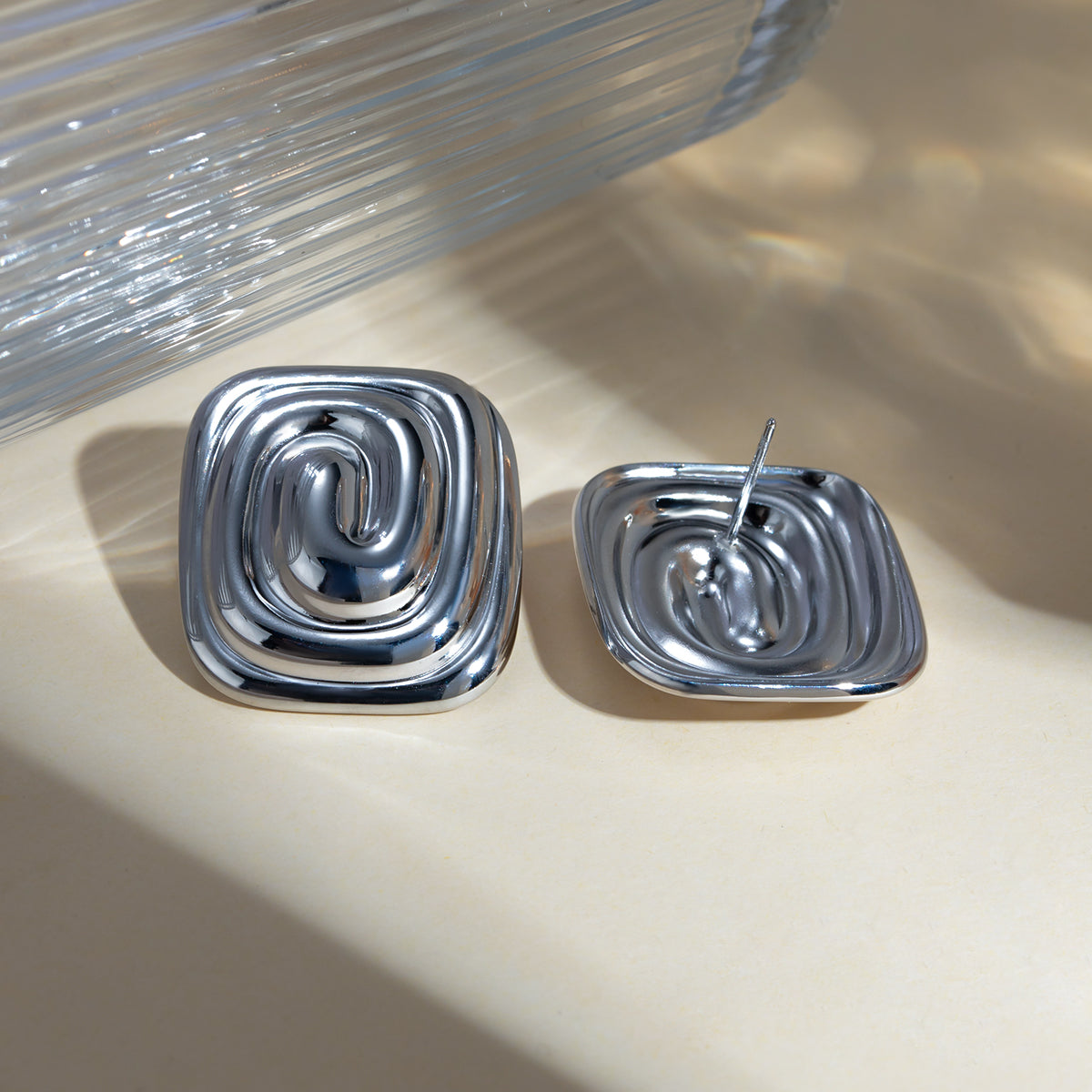 Stainless Steel Stud Earrings - House of Binx