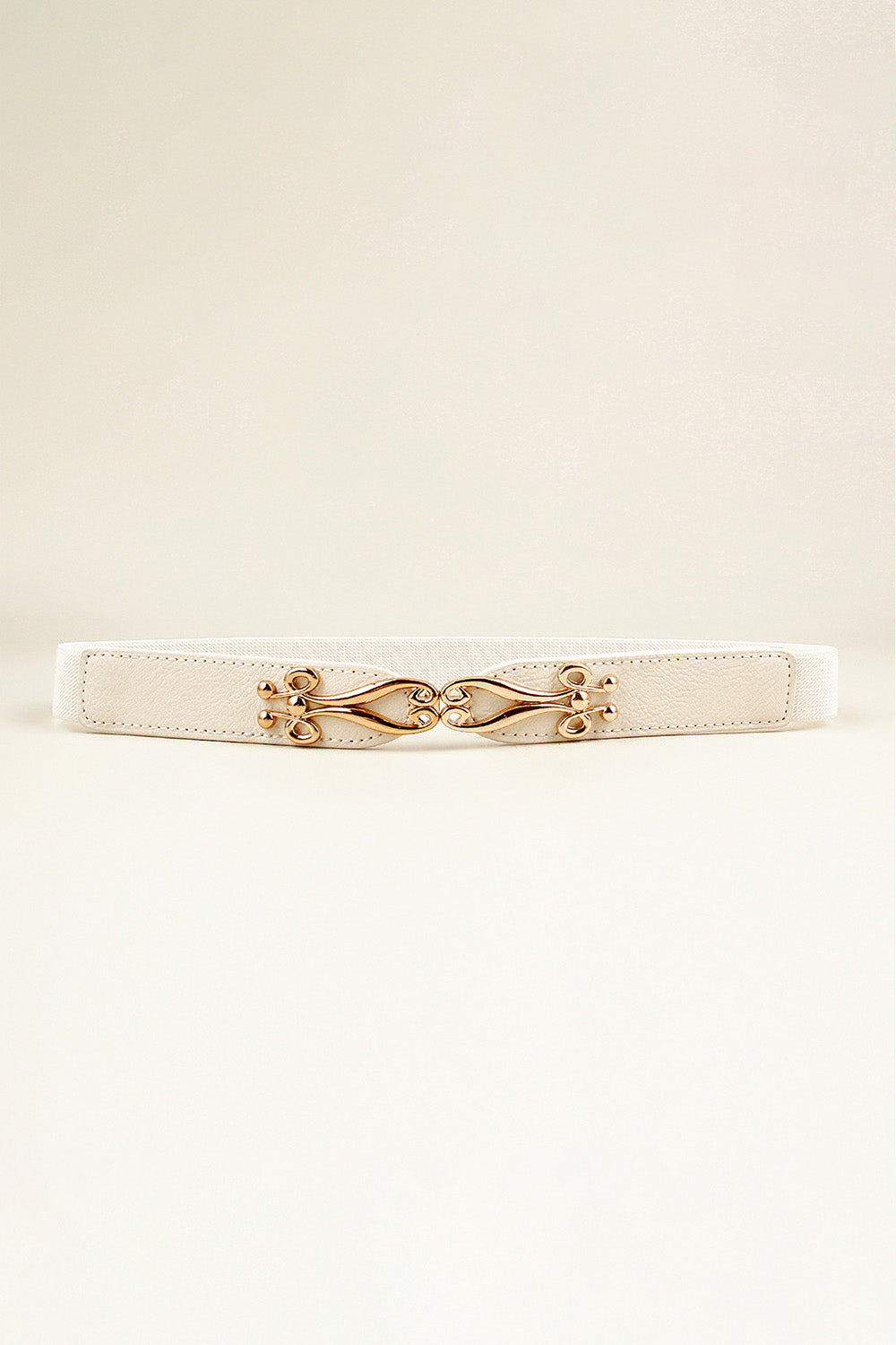 Alloy Buckle Elastic Belt - House of Binx