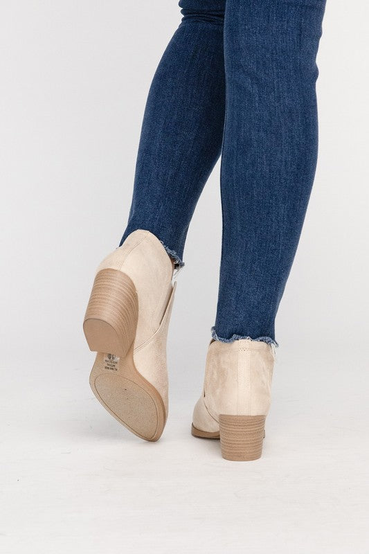 GWEN Suede Ankle Boots - House of Binx