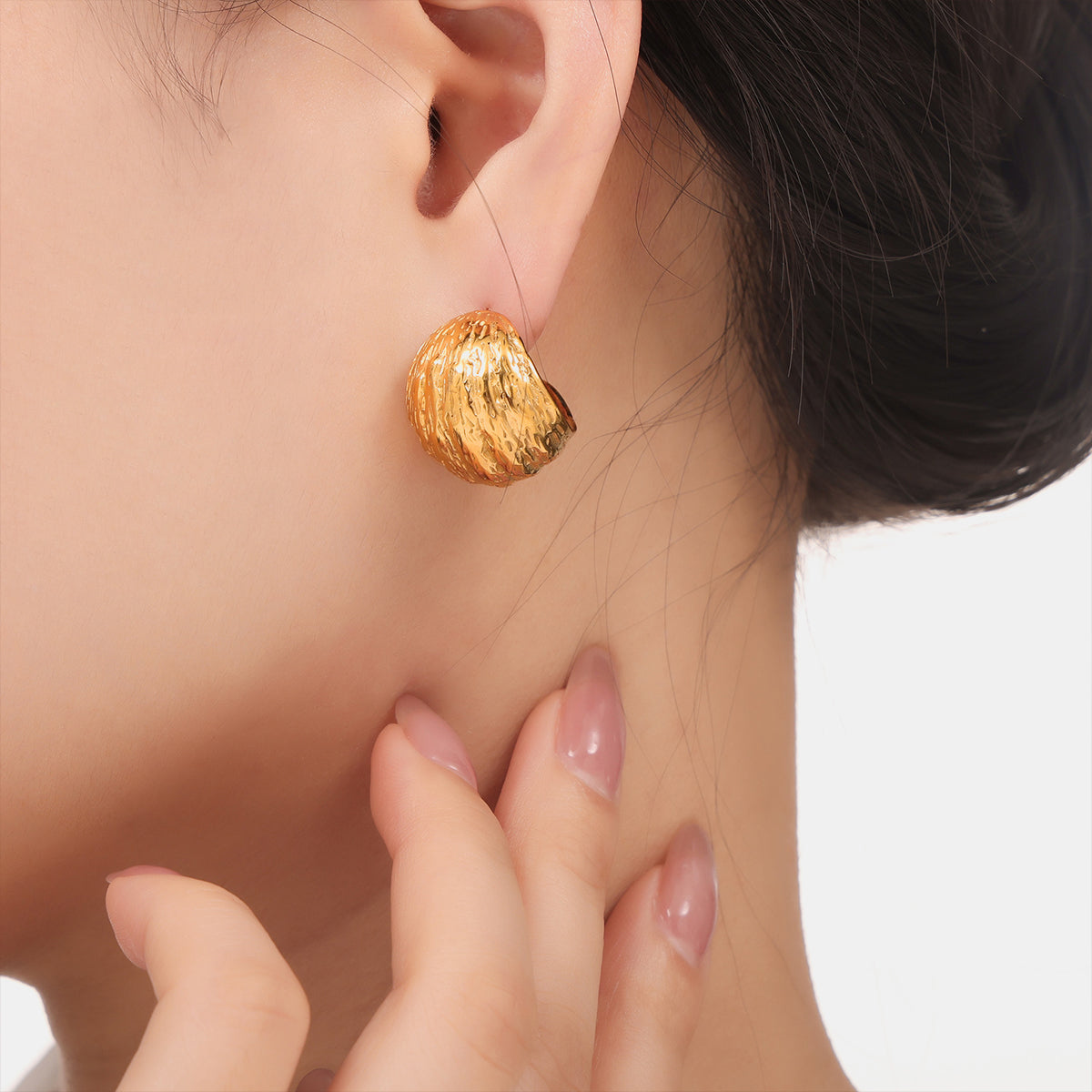 Titanium Steel Geometric Shape Earrings - House of Binx