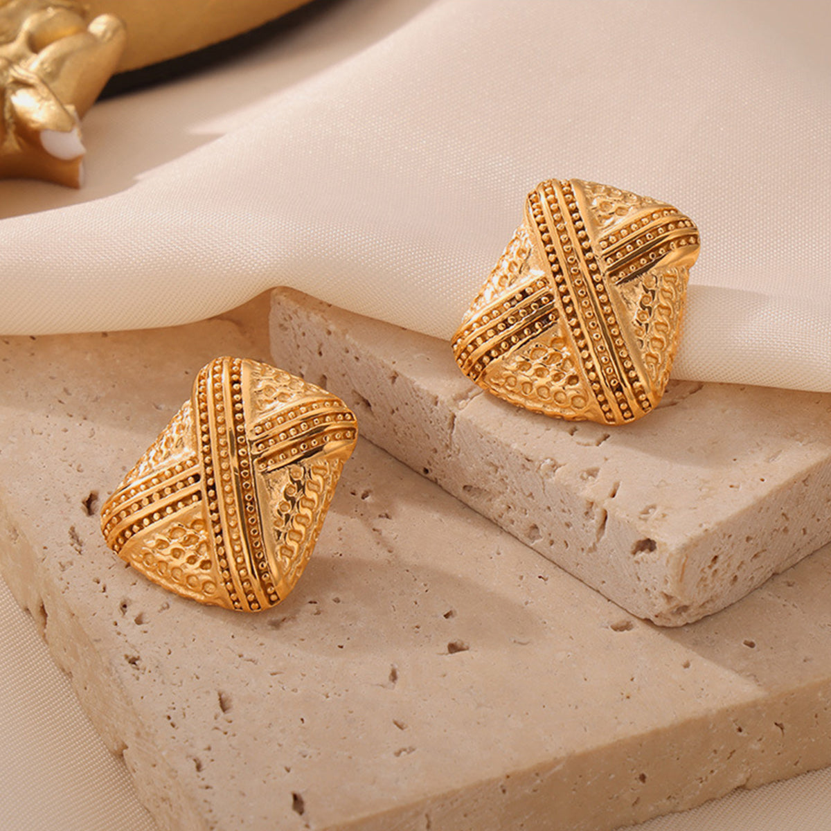Titanium Steel Geometric Shape Earrings - House of Binx
