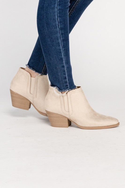 GWEN Suede Ankle Boots - House of Binx