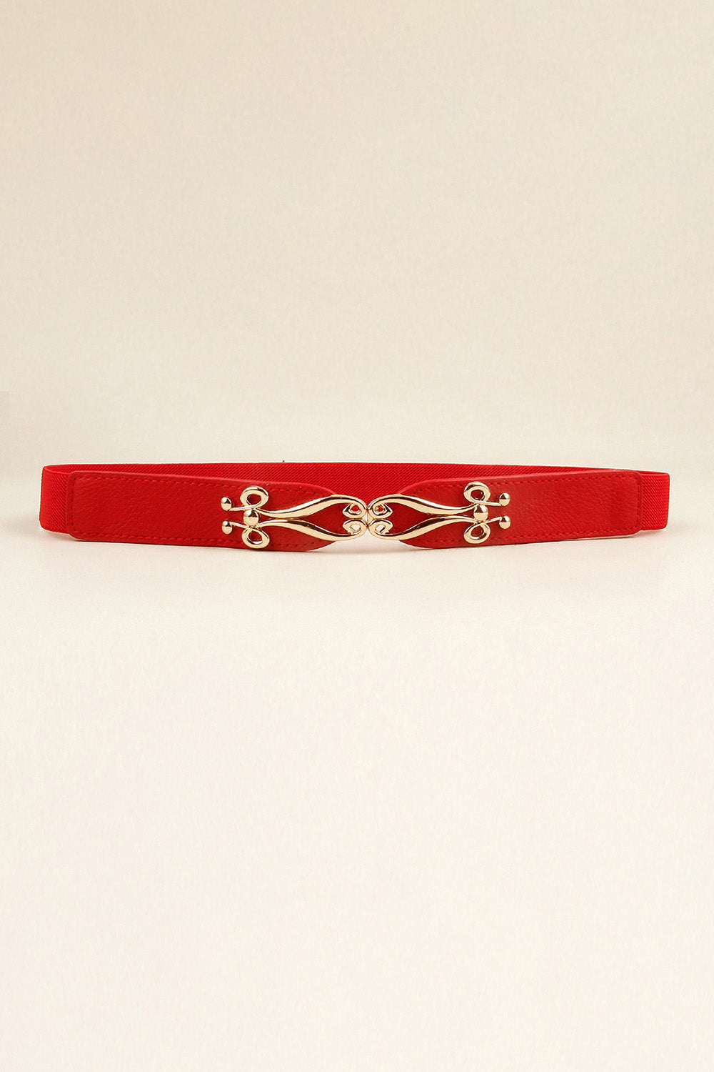 Alloy Buckle Elastic Belt - House of Binx