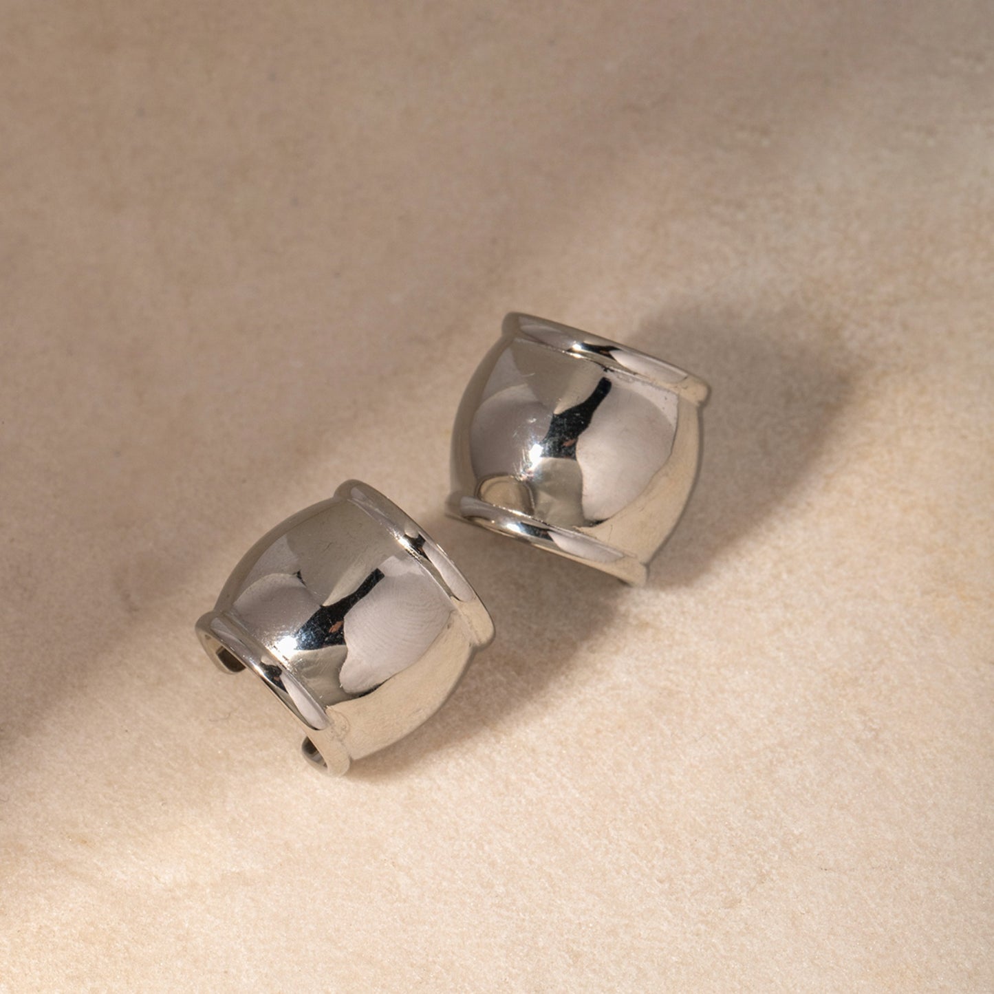 Stainless Steel C-Hoop Earrings - House of Binx