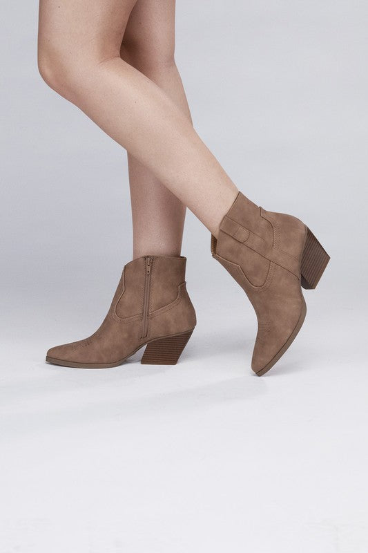 Abeam Western Booties - House of Binx 