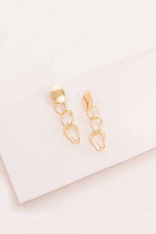 Get Jiggy Chain Earrings - House of Binx 