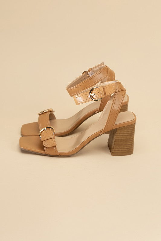 TREATY-S Buckle Sandal Heel - House of Binx 