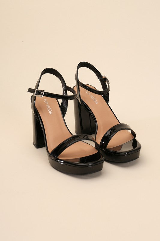 FINN-1 Ankle Strap Heel - House of Binx 