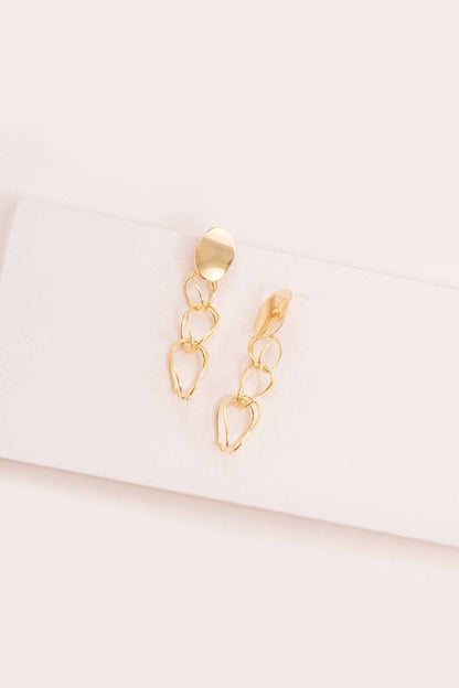 Get Jiggy Chain Earrings - House of Binx 