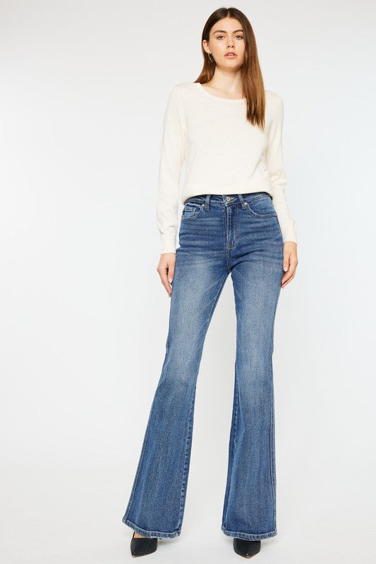 High Rise Flare Jeans - House of Binx 