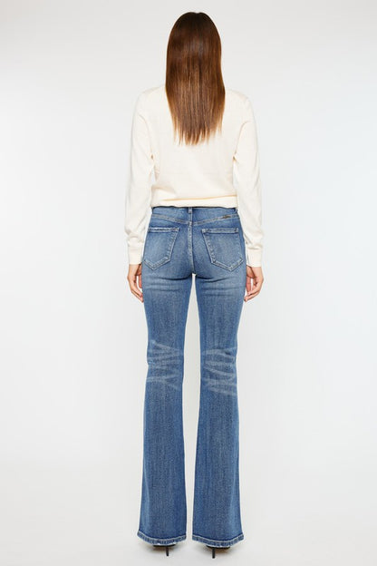 High Rise Flare Jeans - House of Binx 