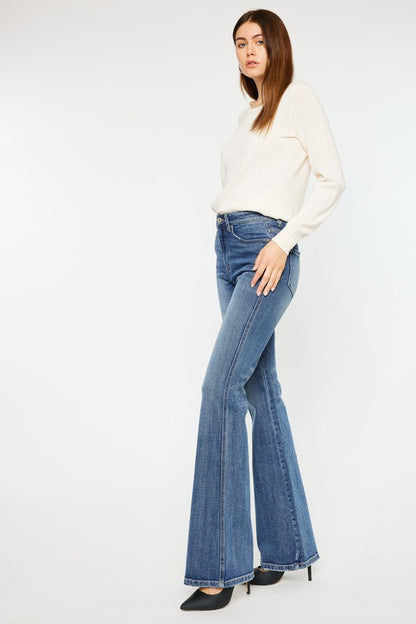 High Rise Flare Jeans - House of Binx 