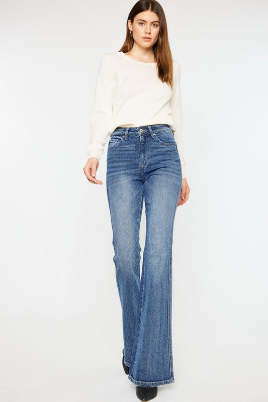 High Rise Flare Jeans - House of Binx 