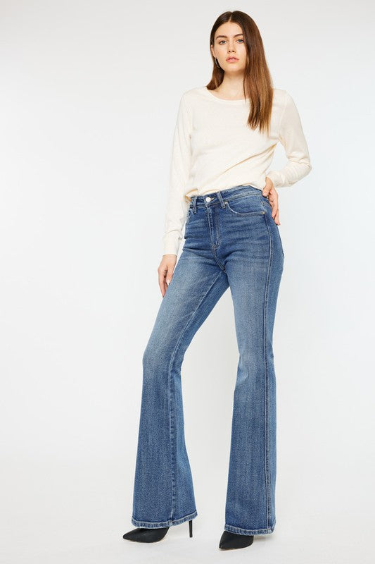 High Rise Flare Jeans - House of Binx 