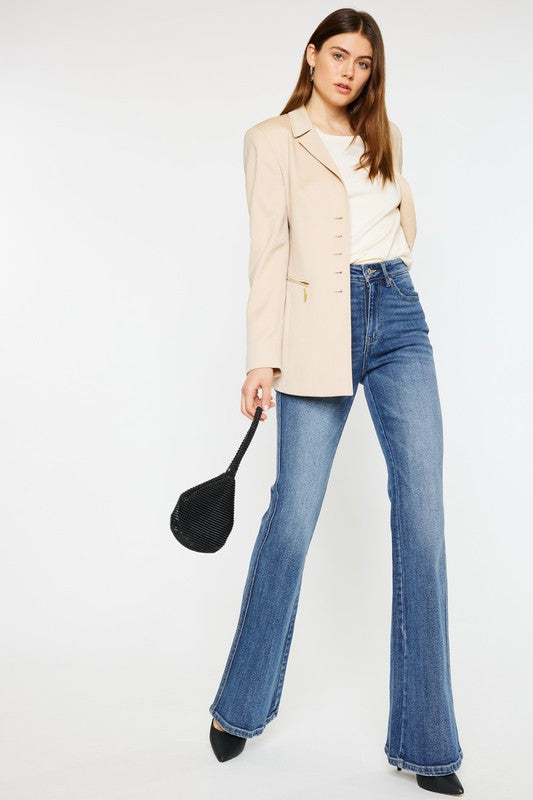 High Rise Flare Jeans - House of Binx 