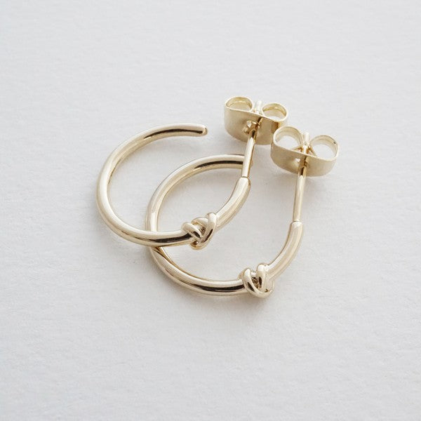 Knotted Hoops - House of Binx 