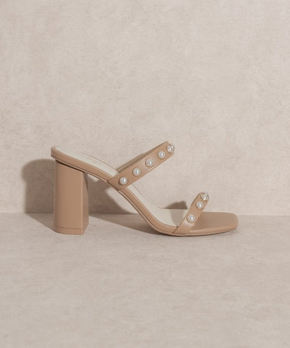 OASIS SOCIETY Victoria - Pearl Strap Heel - House of Binx 