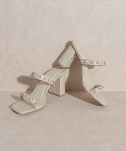 OASIS SOCIETY Victoria - Pearl Strap Heel - House of Binx 