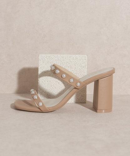 OASIS SOCIETY Victoria - Pearl Strap Heel - House of Binx 