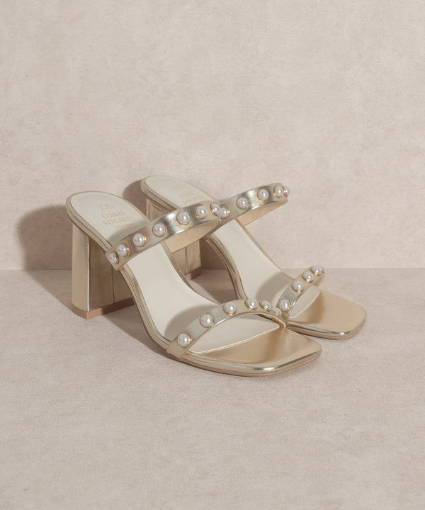 OASIS SOCIETY Victoria - Pearl Strap Heel - House of Binx 