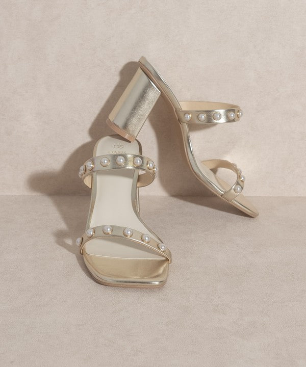 OASIS SOCIETY Victoria - Pearl Strap Heel - House of Binx 