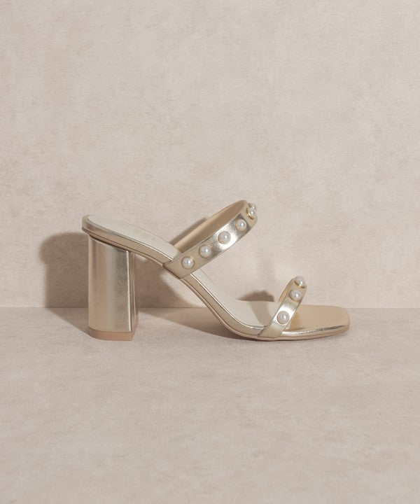 OASIS SOCIETY Victoria - Pearl Strap Heel - House of Binx 