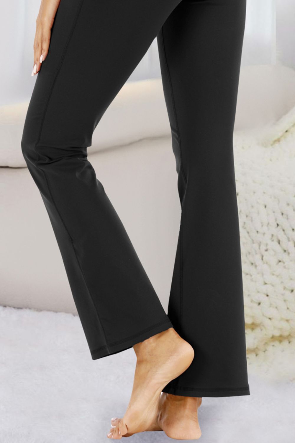 Pocketed High Waist Active Pants - House of Binx 