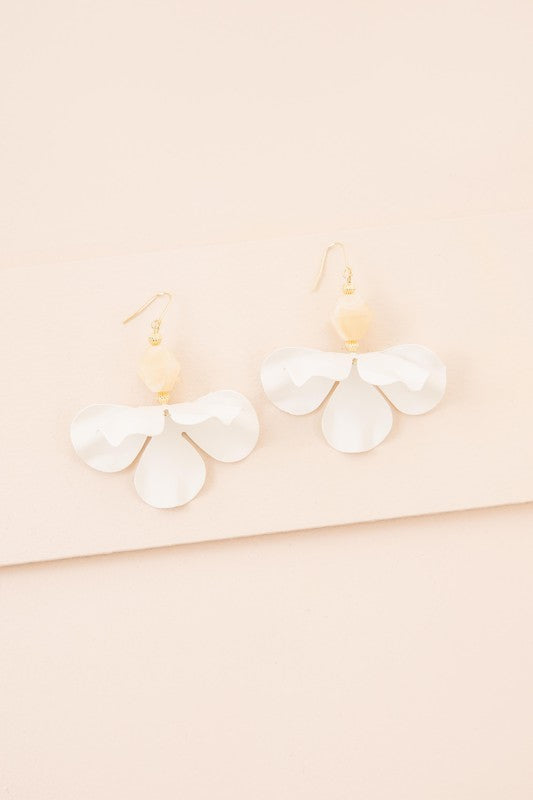 Snowdrop Hook Earrings - House of Binx 