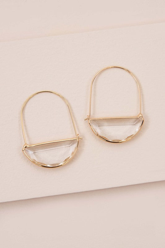 Glacier Hoop Earrings - House of Binx 