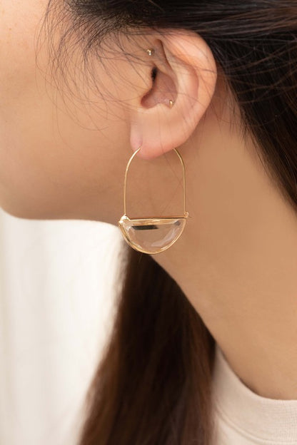 Glacier Hoop Earrings - House of Binx 