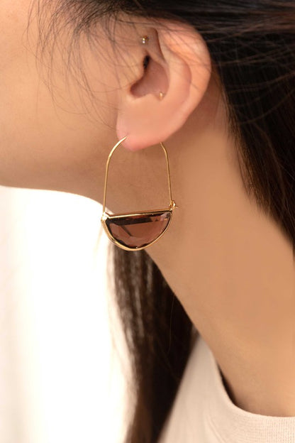 Glacier Hoop Earrings - House of Binx 