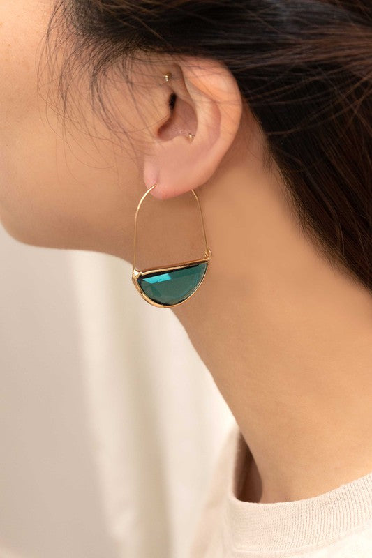 Glacier Hoop Earrings - House of Binx 