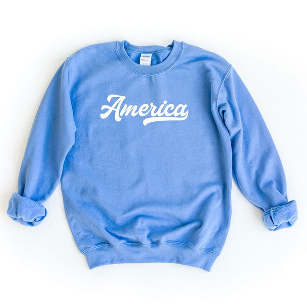 America Graphic Sweatshirt - House of Binx 