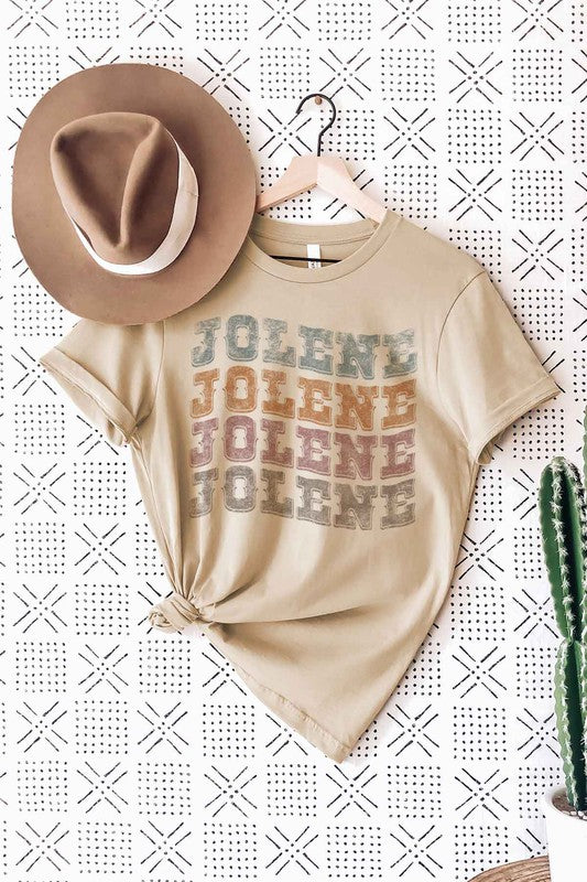 JOLENE WESTERN DOLLY GRAPHIC T-SHIRT - House of Binx 