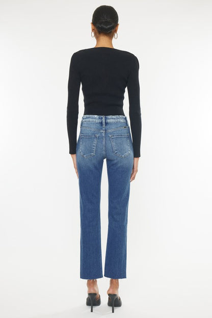 High Rise Slim Straight - House of Binx 