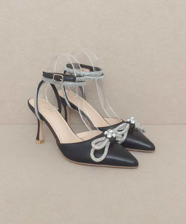 Oasis Society Chelsea - Bow Front Kitten Heel - House of Binx 