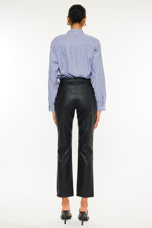 High Rise Skinny Straight Jean - House of Binx 