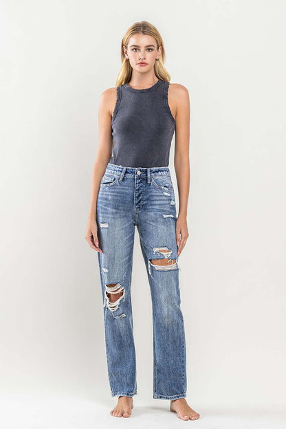 90'S Vintage Slim Straight Jean - House of Binx 