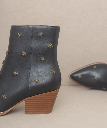 OASIS SOCIETY Ivanna - Star Studded Western Boots - House of Binx 